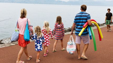 "Life's a beach" Evian sous l'oeil de Martin Parr une exposition au Palais Lumière jusqu'au 10 janvier 2016
 (Martin Parr / Magnum Photo )