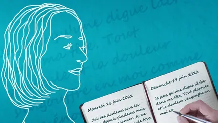 Image d'illustration du podcast de Clémentine Vergnaud, "Ma vie face au cancer : le journal de Clémentine" (STEPHANIE BERLU / RADIO FRANCE)