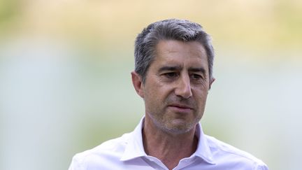 Le député insoumis de la Somme François Ruffin lors des universités d'été de LFI, à Châteauneuf-sur-Isère, le 25 aout 2023. (BERTRAND RIOTORD / MAXPPP)