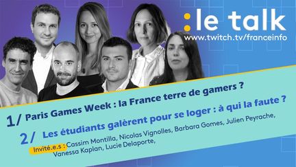 EN DIRECT. Le Talk - La Paris Games Week à l'heure de la crise de l'industrie du jeu vidéo et la pénurie de logements pour les étudiants : venez poser vos questions en direct dans le tchat !