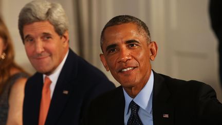 John Kerry et Barack Obama (SPENCER PLATT / DPA)