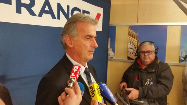 &nbsp; (Frédéric Gagey, PDG d'Air France, a donné une conférence de presse dimanche après-midi © Radio France / Nicolas Mathias)