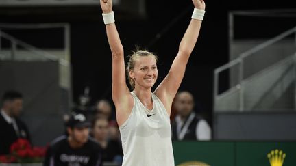 4e titre de la saison pour la Tchèque Petra Kvitova. (JAVIER SORIANO / AFP)