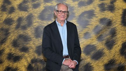 Ken Loach lors de la première de son film "The Old Oak" à Locarno en Suisse (/ IPA-AGENCY.NET / MAXPPP)