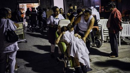 Le drame qui s'est d&eacute;roul&eacute; vendredi 23 ao&ucirc;t &agrave; La Terrasse (Is&egrave;re) a&nbsp;provoqu&eacute; la mort de trois pensionnaires: deux femmes et un homme &acirc;g&eacute;s de plus de 80 ans. (JEFF PACHOUD / AFP)