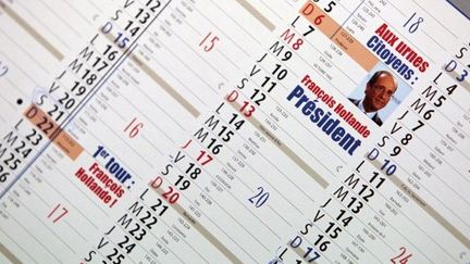 Calendrier chargé pour le nouveau président élu, François Hollande. (KENZO TRIBOUILLARD / AFP)