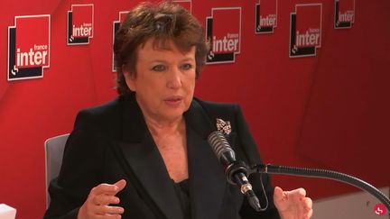 Roselyne Bachelot sur France Inter, le 18 octobre 2021. (RADIO FRANCE / FRANCE INTER)