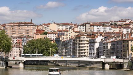 Le prêtre Jérôme Billioud officiait dans l'ensemble paroissiale La Croix Rousse, à Lyon (Rhône). (PHILIPPE MERLE / AFP)