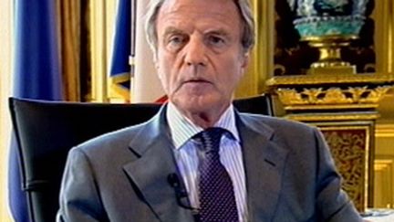 Bernard Kouchner, ministre des Affaires étrangères. (F3)