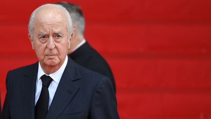 L'ancien Premier ministre Edouard Balladur à l'église Saint-Sulpice à Paris, le 30 septembre 2019 (photo d'illustration). (ERIC FEFERBERG / AFP)