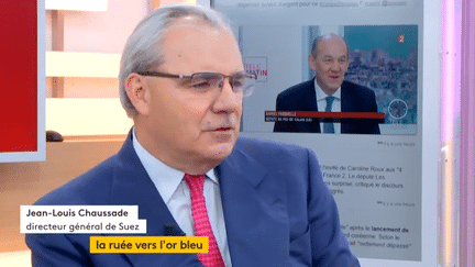 Invité de Jean-Paul Chapel&nbsp;dans ":L’éco", mardi 4 juillet, Jean-Louis Chaussade, PDG de Suez, parle notamment de la nouvelle loi travail et&nbsp;d'économie circulaire.&nbsp; (FRANCEINFO)