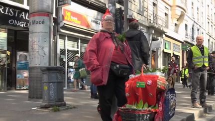 1er-Mai : les retraités mobilisés à Lyon