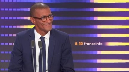 Karim Bouamrane, maire PS de Saint-Ouen, invité du "8h30 franceinfo", lundi 2 septembre 2024 ((Radio France))