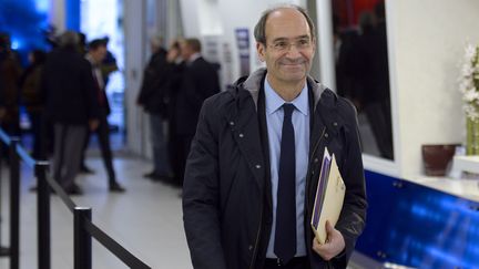 Le d&eacute;put&eacute; UMP de l'Oise, Eric Woerth, le 18 d&eacute;cembre 2013 au si&egrave;ge de son parti, &agrave; Paris. (MARTIN BUREAU / AFP)