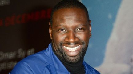 Le comédien Omar Sy, derrière les Bleus pour la finale de la Coupe du Monde 2018.
 (Laurent Benhamou / SIPA)