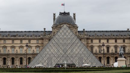 Le musée du Louvre, le 7 juin 2019. (MAUD DUPUY / HANS LUCAS / AFP)