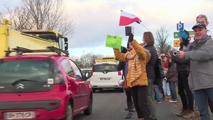 Le convoi de la liberté en route vers Paris