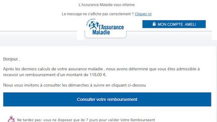 Les mails frauduleux ne contiennent jamais le nom de l'assuré.