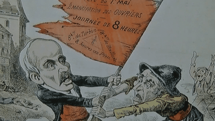 Caricature de Clemenceau 
 (DR)