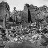 Un charnier de victimes arm&eacute;niennes du g&eacute;nocide dans le village de Sheyxalan (Turquie), en 1915. (ARMENIAN GENOCIDE MUSEUM / AFP)