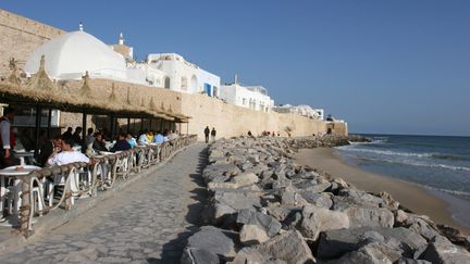 Le front de mer &agrave; Hammamet, en Tunisie, le 14 novembre 2014. (  MAXPPP)