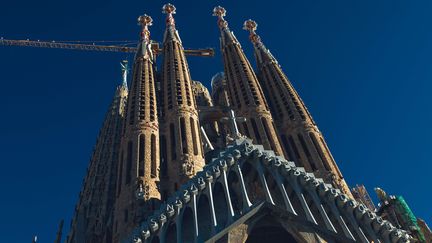 La Sagrada Familia à Barcelone, en Espagne, le 29 novembre 2021 (MATTHIAS OESTERLE/SHUTTERSTOCK/SIPA / SHUTTERSTOCK)