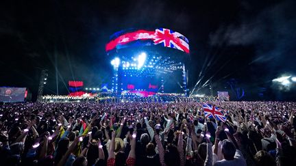 Un concert a été organisé dans l'enceinte du château de Windsor pour le couronnement de Charles III, le 7 mai 2023. - (LEON NEAL / POOL / AFP)