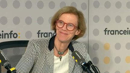 Anne-Claude Crémieux, membre de l'Académie nationale de médecine et professeure de maladies infectieuses à l'hôpital Saint-Louis à Paris, sur franceinfo le 24 octobre 2022. (FRANCEINFO / RADIO FRANCE)