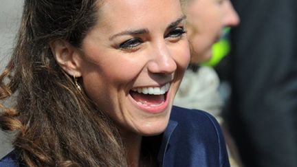 Le sourire éclatant de Kate Middleton... (AFP/ANDREW YATES)