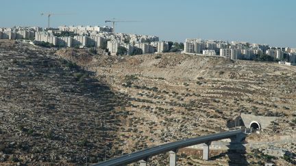 La colonie de Gush Etzion, en Cisjordanie. (JUSTIN MCINTOSH)