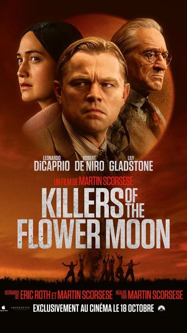 L'affiche de "Killers of the Flower Moon" de Martin Scorsese (2023). (PARAMOUNT PICTURES FRANCE)