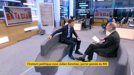 Julien Sanchez était l'invité de Gilles Bornstein dans "l'instant politique".