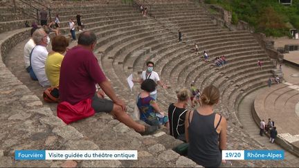 Une découvrrte vivante de Lugdunum - musée et Théâtre antiques de Lyon. (J. Adde / France Télévisions)