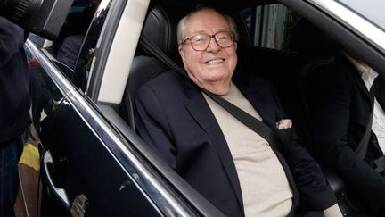 &nbsp; (Jean-Marie Le Pen suspendu du Front National pour trois mois, jusqu'à une AG extraordinaire © Maxppp)