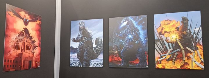 Godzilla exhibition at Japan Expo (© Laetitia de Germon / franceinfo)