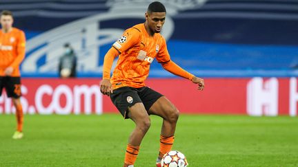 Tetê lors du match de Ligue des Champions entre le Shakhtar Donetsk et le Real Madrid, le 3 novembre 2021. (IRH / SPAIN DPPI / AFP)