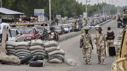 &nbsp; (Après les exactions de Boko Haram, l'organisation des scrutins a été reportée à six semaines au Nigeria. © Maxppp)