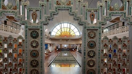 Le musée "La Piscine" de Roubaix fête ses 20 ans. (ANNE CHÉPEAU / FRANCEINFO)