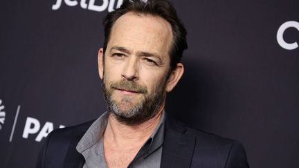 L'acteur Luke Perry participe à la présentation de la série "Riverdale", le 25 mars 2018, à Los Angeles (Californie). (MATT BARON/SHUTTERSTOCK/SIPA)