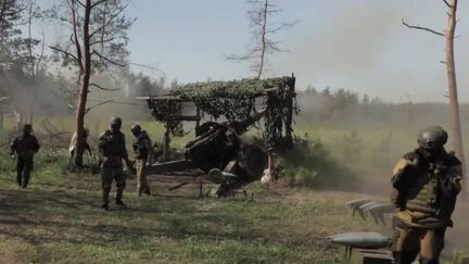 L'armée russe doit défendre un front de 1 200 km de long, notamment dans le sud de l'Ukraine, une zone cruciale dans le conflit. (FRANCEINFO)