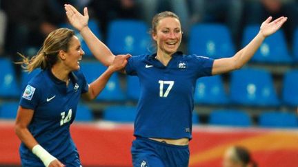 Louisa Necib et Gaëtane Thiney, le bonheur des Bleues