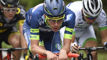 Yoann Offredo, animateur de ce début de Tour de France (LIONEL BONAVENTURE / AFP)