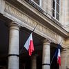 Le Conseil constitutionnel, Paris, le 4 avril 2023. (CARINE SCHMITT / HANS LUCAS / AFP)