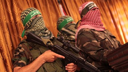 &nbsp; (Les exécutions ont notamment été menées par les hommes des brigades Ezzeddine al-Qassam © APA IMAGES/SIPA)