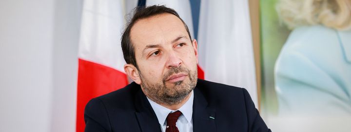 Sébastien Chenu, le 15 février 2022, à Villers-Cotterêts (Aisne). (MAXPPP)