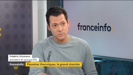 Frédéric Utzmann, président et fondateur du groupe Effy, invité de franceinfo, mardi 6 octobre 2020. (FRANCEINFO / RADIOFRANCE)