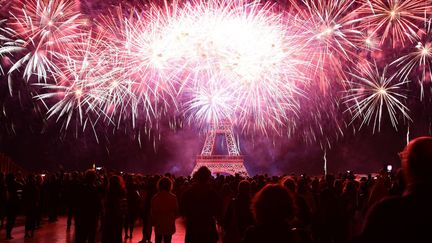 Le feu tiré depuis le Champs-de-Mars a duré 35 minutes
 (MUSTAFA YALCIN / ANADOLU AGENCY)