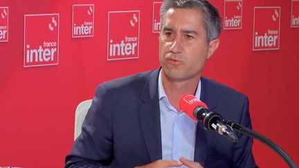 François Ruffin, le 12 juillet 2022, sur France Inter. (FRANCE INTER / RADIO FRANCE)