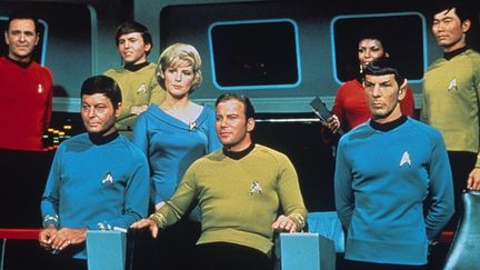 Star Trek (US TV Series) avec James Doohan, Walter Koenig, Deforest Kelley, Majel Barrett, William Shatner, Nichelle Nichols, Leonard Nimoy, George Takei 
 (KOBAL / THE PICTURE DESK)