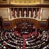 Le Sénat, le 2 octobre 2023, à Paris. (THOMAS SAMSON / AFP)